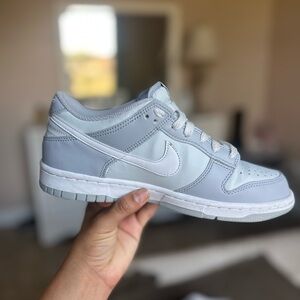6.5Y Nike Gray Dunk Sneakers